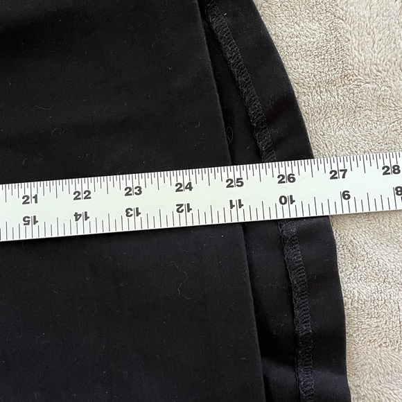 J. McLaughlin Catalina Cloth Black Ponte Collared 3/4 Sleeve Knit Top Small - Picture 11 of 11